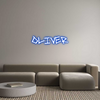 Custom neon sign Oliver