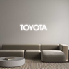 Custom neon sign TOYOTA