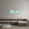 Custom neon sign Bar 589