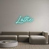 Custom neon sign Lottie