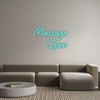 Custom neon sign Massage
Open