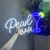 Customisable Name Cocktail Neon