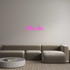 Custom neon sign Bloom Bar