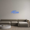 Custom neon sign AEses