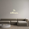 Custom neon sign The 
William...