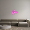 Custom neon sign Kara