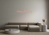 Custom neon sign Happy Birthday