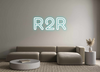 Custom neon sign R2R