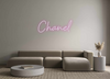 Custom neon sign Chanel