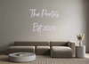 Custom neon sign The Portas
 E...