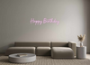 Custom neon sign Happy Birthday