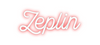 Custom neon sign Zeplin