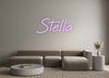 Custom neon sign Stella