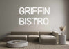 Custom neon sign Griffin
Bistro