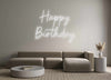 Custom neon sign Happy
Birthday