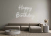 Custom neon sign Happy
Birthday