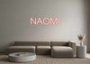 Custom neon sign NAOMI