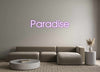 Custom neon sign Paradise