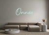 Custom neon sign Onnee