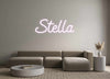 Custom neon sign Stella