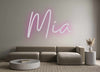 Custom neon sign Mia