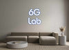 Custom neon sign 6G 
Lab