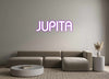 Custom neon sign JUPITA