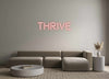 Custom neon sign Thrive