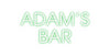 Custom neon sign ADAM’S
BAR