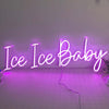 50% OFF Clearance Sale_RGB 'ce ice baby' neon sign