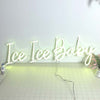 50% OFF Clearance Sale_RGB 'ce ice baby' neon sign