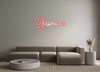 Custom neon sign Yasmina