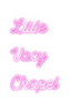 Custom neon sign Little
Vacy
C...