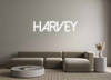 Custom neon sign Harvey