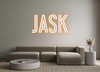 Custom neon sign Jask