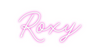 Custom neon sign Roxy